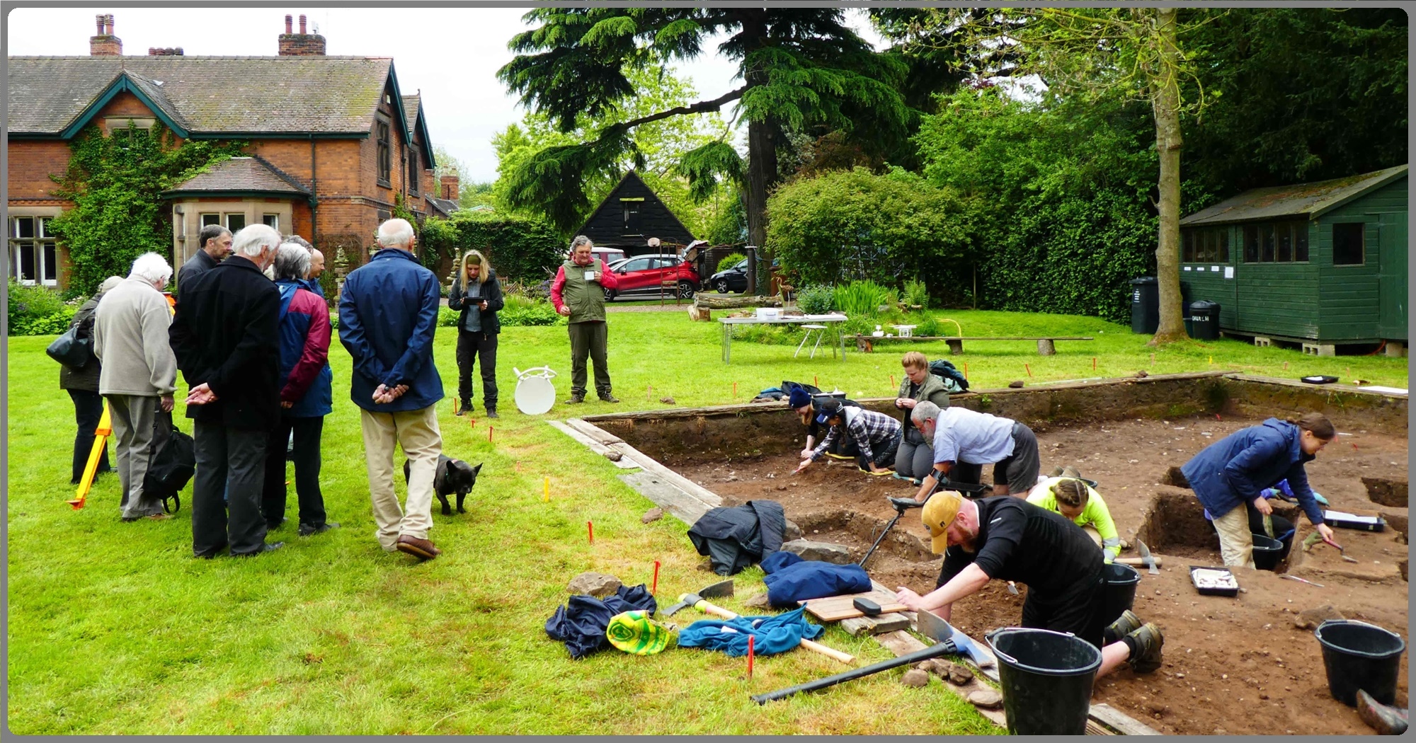 ARG at Repton Excavation